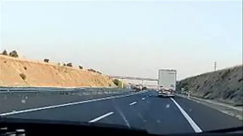 Circula por Sevilla a 237 kil&oacute;metros por hora cuando el l&iacute;mite de velocidad era de 60