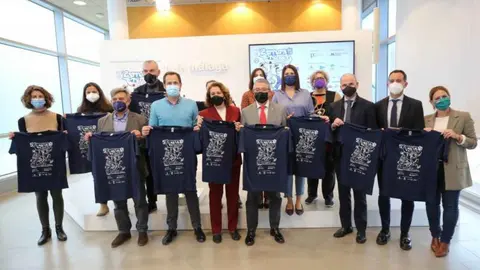 Presentaci&oacute;n de la quinta edici&oacute;n de la Carrera de la Prensa en la Diputaci&oacute;n de M&aacute;laga