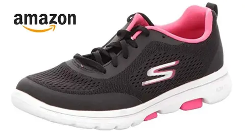 Zapatillas Skechers Go Walk 5 Exquisite en oferta en Amazon