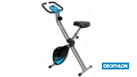 Bicicleta est&aacute;tica de Decathlon
