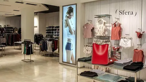 Secci&oacute;n de Sfera en El Corte Ingl&eacute;s