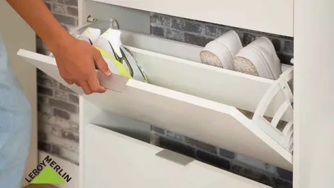 El zapatero de Leroy Merlin (al estilo Ikea) que arrasa en ventas y deja despejada la entrada de casa