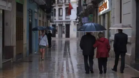 Ambiente lluvia M&aacute;laga
