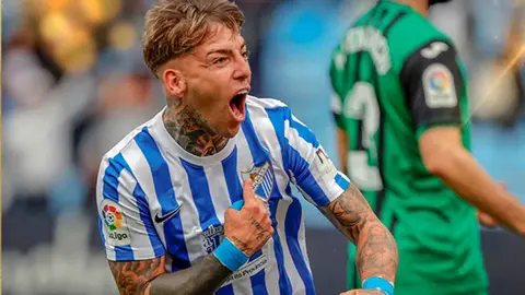 M&aacute;laga CF 1-3 SD Eibar. LaLiga SmartBank 2021/2022