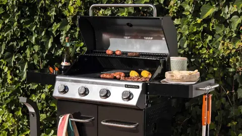 Barbacoa de gas de Leroy Merlin