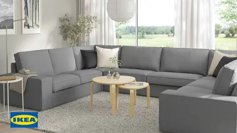 El nuevo sof&aacute; de 7 plazas de Ikea es una barbaridad: 4 colores y 10 a&ntilde;os de garant&iacute;a