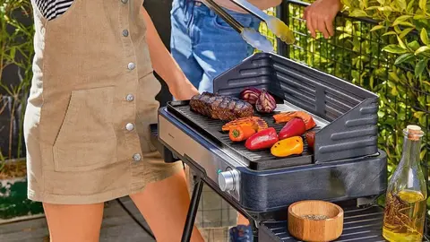 Adi&oacute;s al carb&oacute;n y el gas con la barbacoa (el&eacute;ctrica y de acero) de Lidl: s&oacute;lo 35 euros