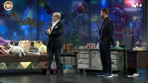 Antonio Resines y David Broncano en La Resistencia