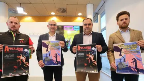 Acto de presentaci&oacute;n del VIII Sal&oacute;n del C&oacute;mic de Pizarra, en la Diputaci&oacute;n de M&aacute;laga