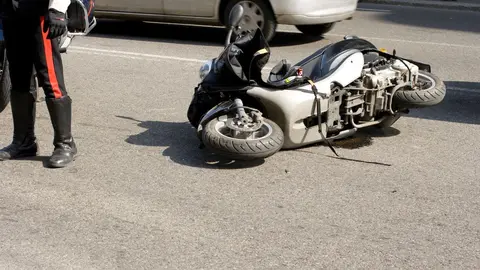 Un motorista muerto tras sufrir un tr&aacute;gico accidente de tr&aacute;fico en Monda