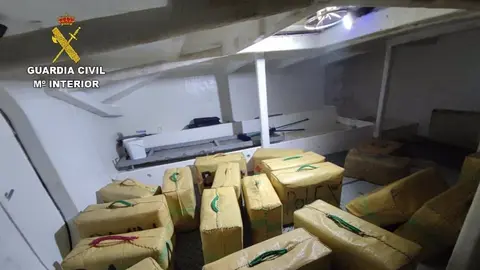 9 detenidos tras intervenir casi 2 toneladas de hach&iacute;s en Huelva