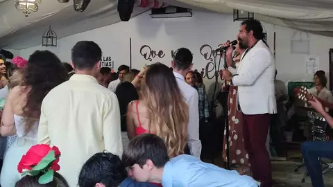 Juan de la Morena en la Feria de Jerez