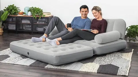 El sof&aacute; n&uacute;mero 3 m&aacute;s vendido en Amazon es una sorprendente cama hinchable