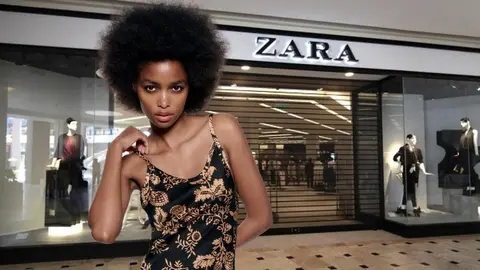 El vestido negro estampado de Zara que arrasa en mayo: &eacute;xito de la nueva colecci&oacute;n de moda de Inditex