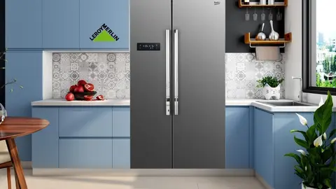 Leroy Merlin frena a Media Markt con el nuevo frigor&iacute;fico americano de gran pantalla y 442 litros