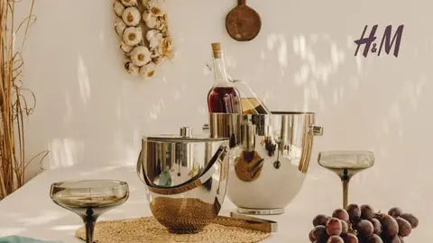 Con el calor llega la cubitera de restaurante a H&M: dise&ntilde;o de lujo para salones y terrazas