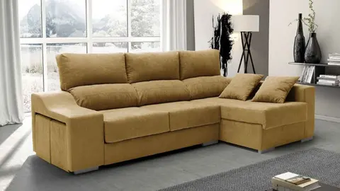 Sof&aacute; Chaise Longue de Carrefour