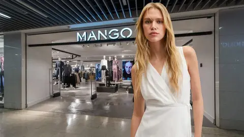 El blanco se lleva y Mango lo sabe bien: precioso vestido de lino para deslumbrar en los atardeceres