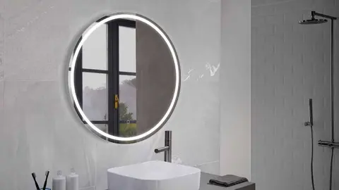 Espejo de ba&ntilde;o con luz LED Mia de Leroy Merlin
