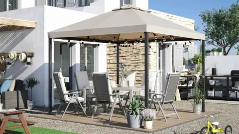 Conjunto de muebles para terraza y jard&iacute;n de Ikea