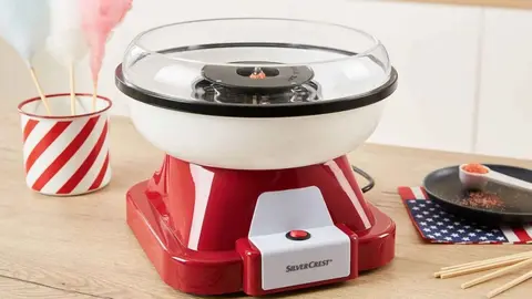 M&aacute;quina de algod&oacute;n de az&uacute;car de Lidl