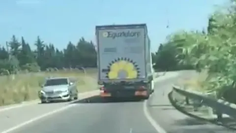P&aacute;nico en Jerez. Un camionero 'borrach&iacute;simo' pone en peligro la vida de los conductores