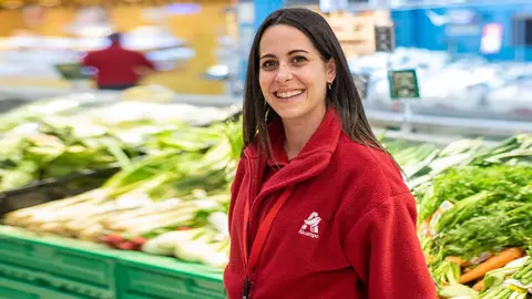 Trabajadora de Alcampo