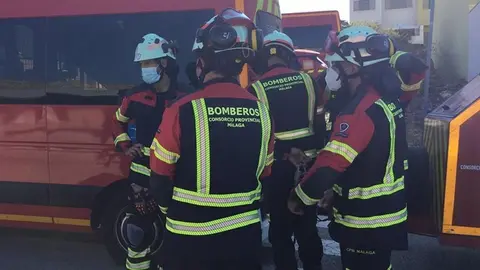 En llamas una vivienda en Alhaur&iacute;n de la Torre