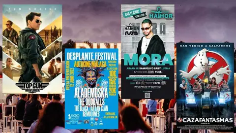 Estas son las pel&iacute;culas y eventos que el Autocine de M&aacute;laga organiza para el mes de junio