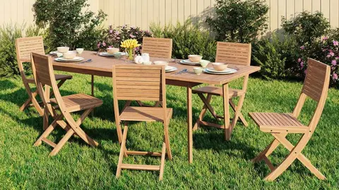 Conjunto de muebles de jard&iacute;n Solis de Leroy Merlin