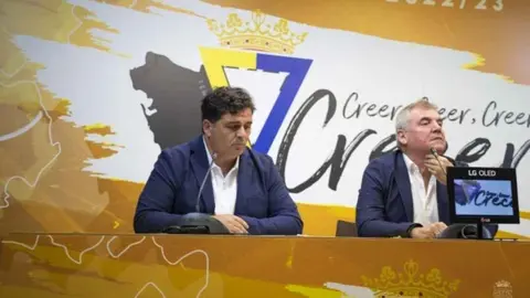 Rafael Contreras y Manuel Vizca&iacute;no, durante la presentaci&oacute;n de la campa&ntilde;a | CCF