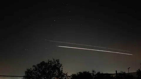 Un cohete chino explota y se ve desde Jerez, Sevilla y M&aacute;laga en plena noche