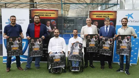 Los mejores jugadores de p&aacute;del en silla de ruedas se citan en Jerez (1)
