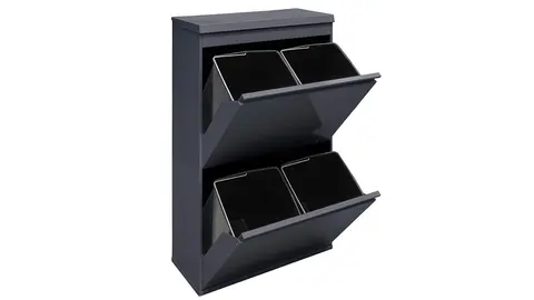 Reciclar es f&aacute;cil con el nuevo cubo que arrasa en Amazon: parece un mueble para la cocina