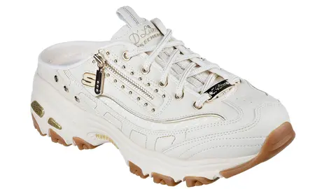 Las zapatillas m&aacute;s molonas son unos zuecos de Skechers con cordones y cremallera: causan sensaci&oacute;n