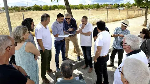 Visita al solar en Villas del Este
