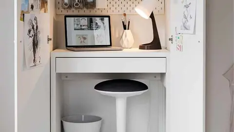 Lo &uacute;ltimo de Ikea en orden: mete un escritorio completo dentro del armario