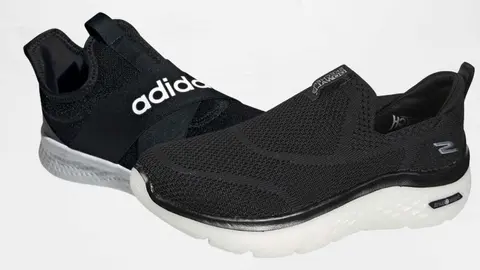 Skechers imita a Adidas en este modelo de zapatillas