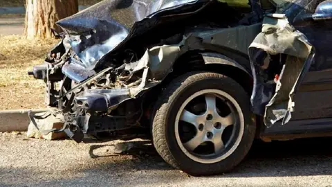 As&iacute; ha sido el terrible choque entre 2 turismos en la N-340 a su paso por V&eacute;lez-M&aacute;laga