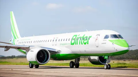 Un avi&oacute;n de Binter