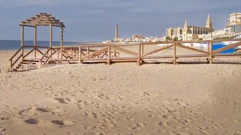 Playa del Camar&oacute;n de Chipiona