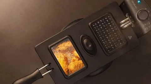 La freidora m&aacute;s valorada de Amazon es tambi&eacute;n Cecotec: "el aceite se filtra solo"