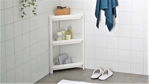 El mejor mueble de ba&ntilde;o por 8 euros: la estanter&iacute;a de Ikea que aprovecha hasta el rinc&oacute;n