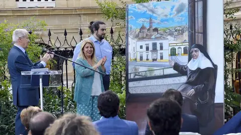 Presentaci&oacute;n del cartel del 75 aniversario de las Hermanas de la Cruz a Jerez
