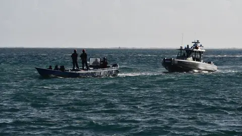 Persecuci&oacute;n de pel&iacute;cula en el mar para acabar con una banda de narcos en Ayamonte