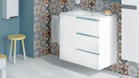 Cambiar el mueble del ba&ntilde;o nunca fue tan f&aacute;cil ni tan barato: 6 medidas y 4 colores