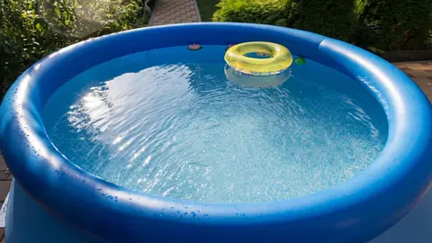 Piscina Crivit de montaje r&aacute;pido peque&ntilde;a de Lidl