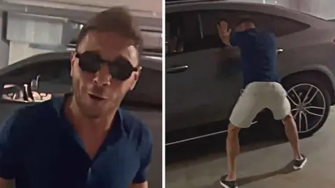 Joaqu&iacute;n la l&iacute;a bailando el nuevo tema de Rosal&iacute;a | Instagram