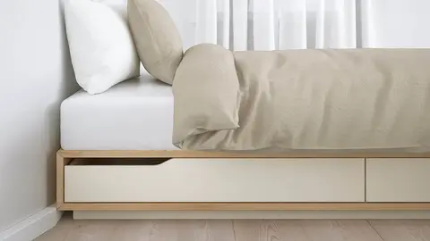 Adi&oacute;s canap&eacute;s: Ikea apuesta por los cajones en su cama para encontrar el orden en casa