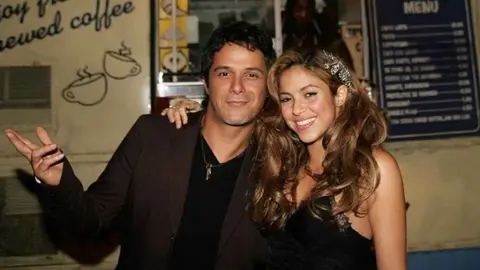 Alejandro Sanz y Shakira juntos en 2007